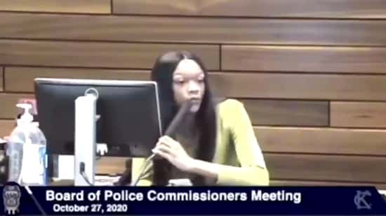 Video of protester at KC police board meeting goes viral with 6 million views