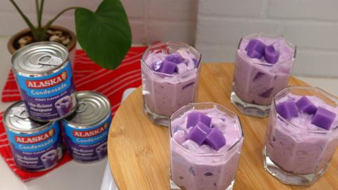 UBE MACAPUNO JELLY featuring ALASKA CONDENSADA | Taste Bu...