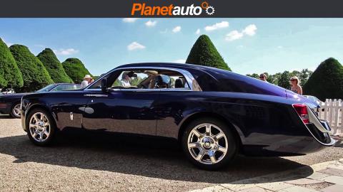 Rolls Royce Sweptail One off Coachbuilt at Concour of Ele...