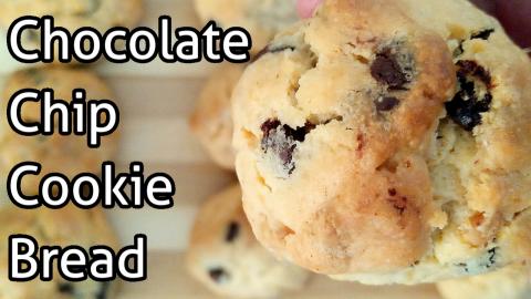 CHOCOLATE CHIP COOKIE BREAD | How to make Chocolate Chip ...