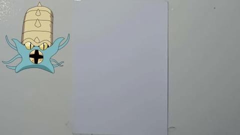 Drawing Pokemon OMASTAR