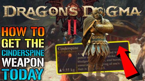 Dragon's Dogma 2: "The Cinderspine" Amazing FIRE Damage W...