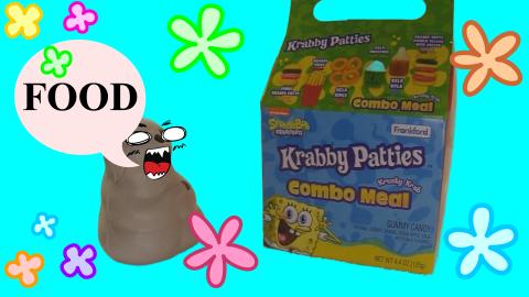 Trying the Krabby Patties Krusty Crab Combo Meal, J'sStuf...