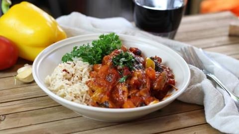 Chicken Cacciatore |  It's Only Food with Chef John Polit...