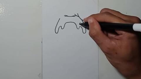 Drawing Grafity Character donuts and tongue colour
