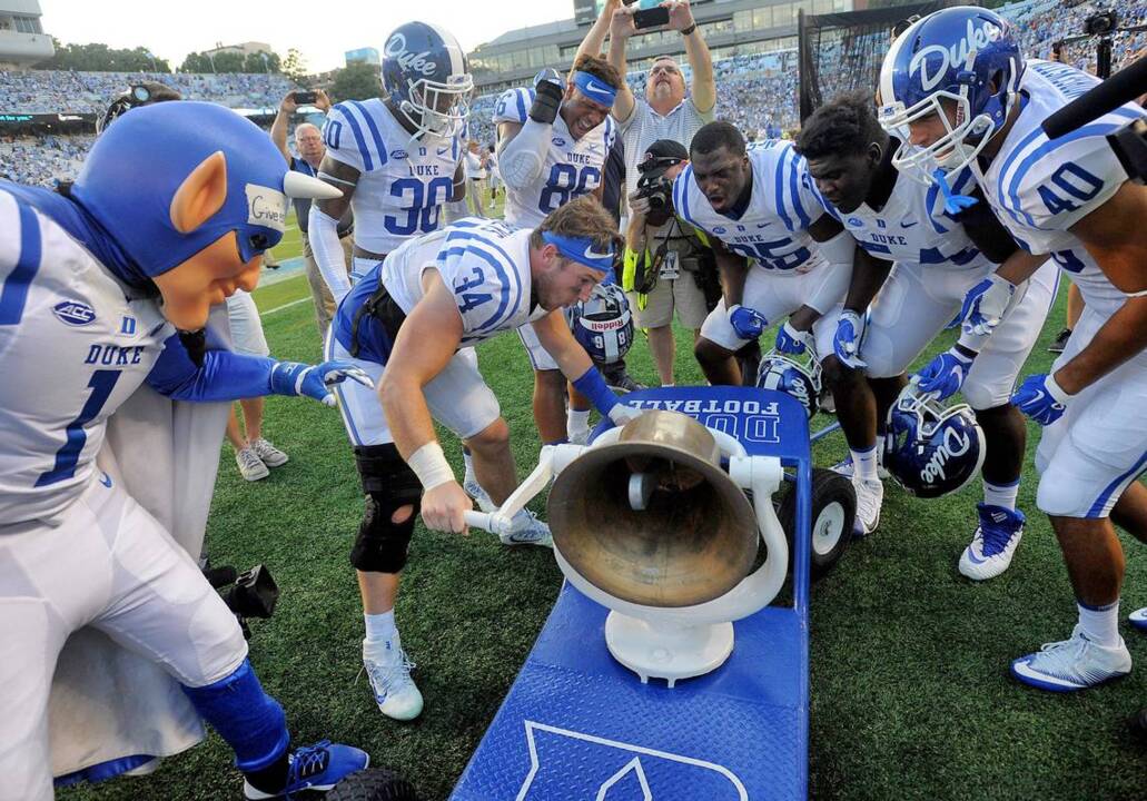 DukeUNC football rivalry is a big deal, too. Raleigh News & Observer