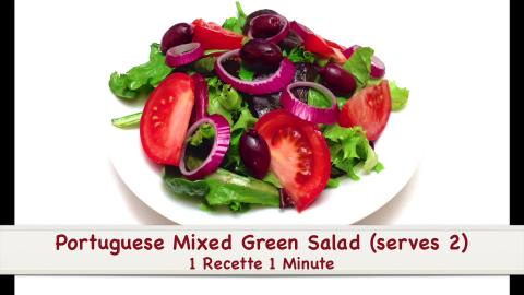 Easy Summer Salad Recipe: Portuguese Green Salad