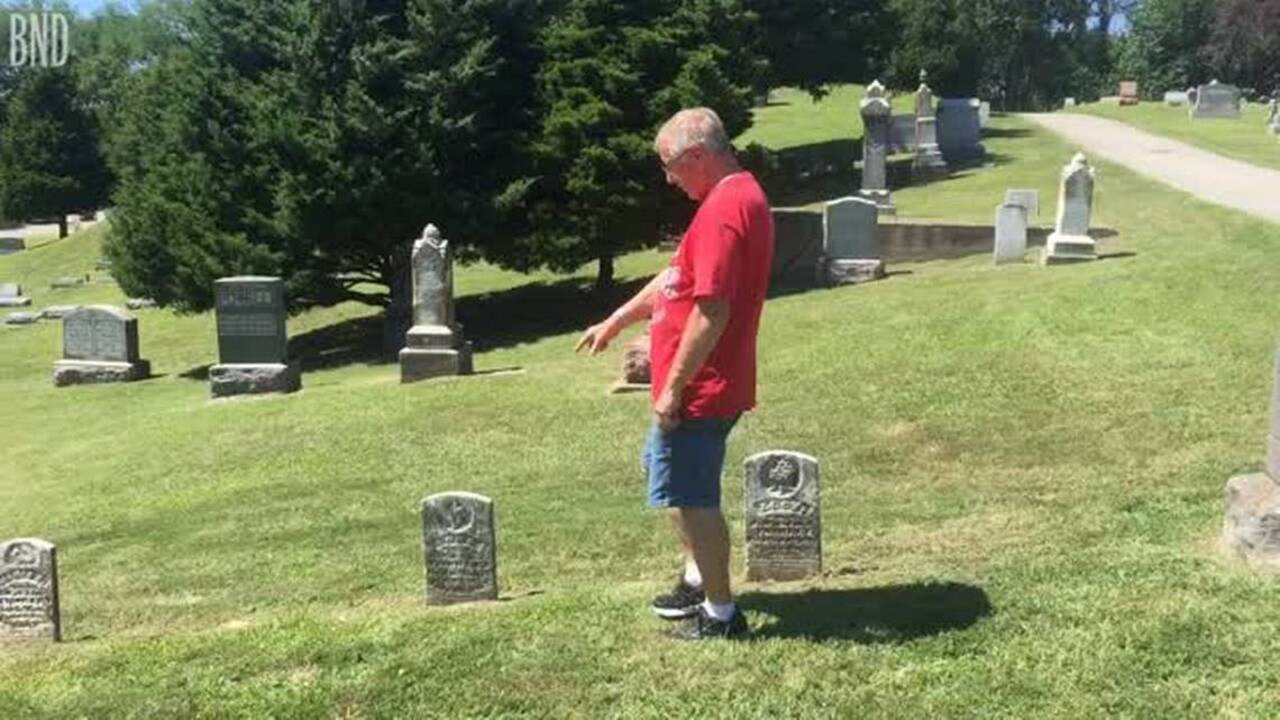 Caseyville IL cemetery headstones stolen in felony crime Belleville
