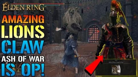 Elden Ring: AMAZING Lion's Claw! ASH Of WAR IS OP! How To...
