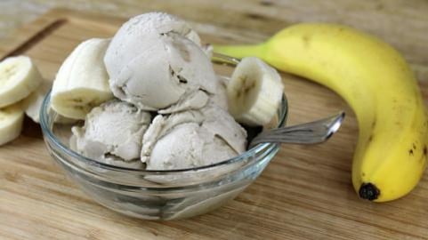 2 Ingredient Banana Ice Cream