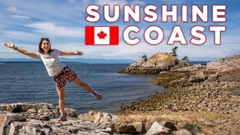 Our Sunshine Coast Road Trip Begins! British Columbia Vlo...