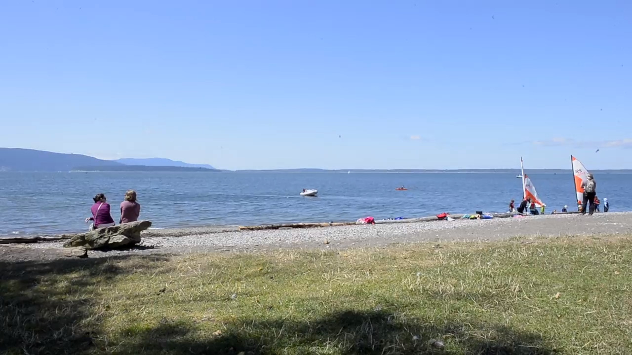 Whatcom beaches Marine Park in Fairhaven offers easy access Bellingham Herald image