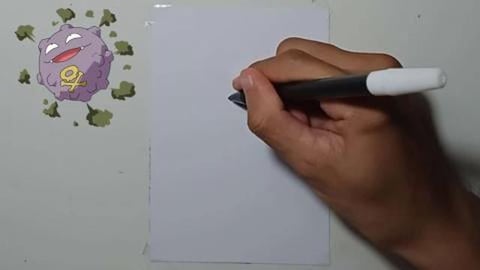 Drawing Pokemon KOFFING