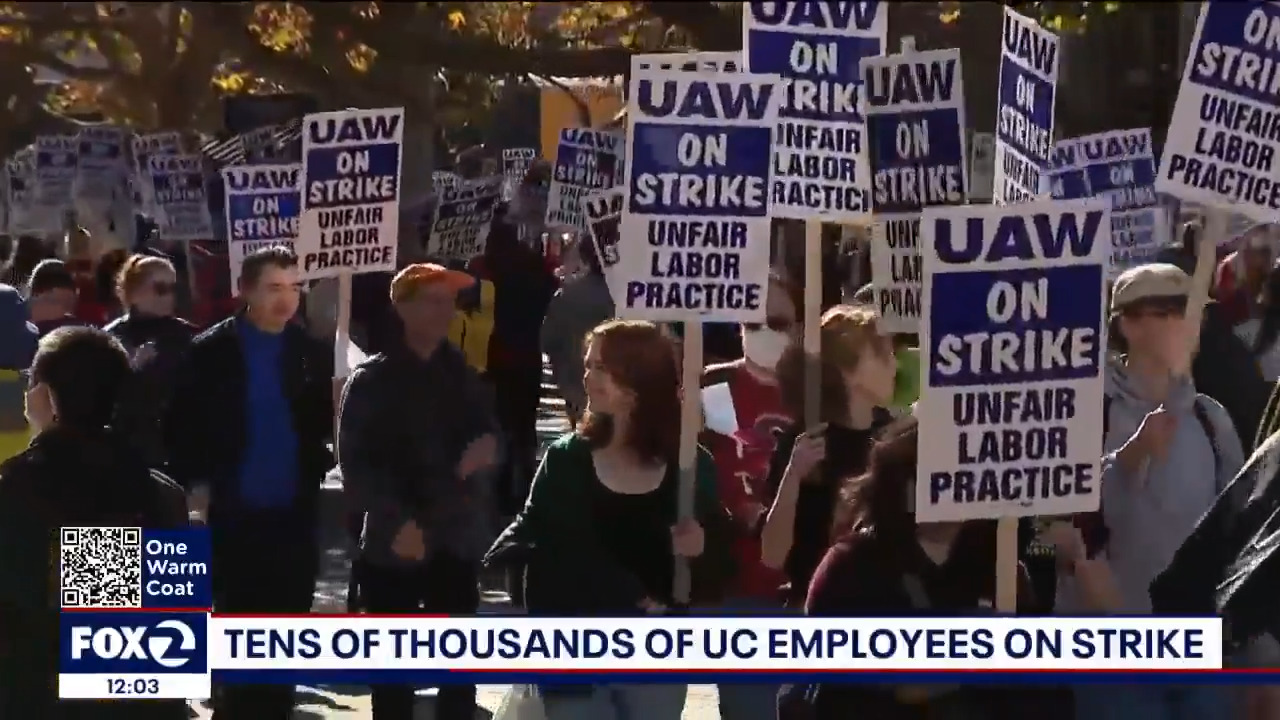 48,000 UC Academic Workers On Strike At California Campuses ...