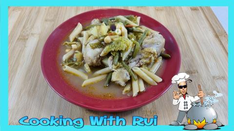 Chicken And Penne Pasta Cooking With Rui Style