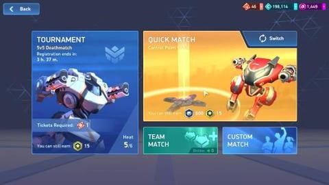 Mech arena 13/11 gameplay (MVP)