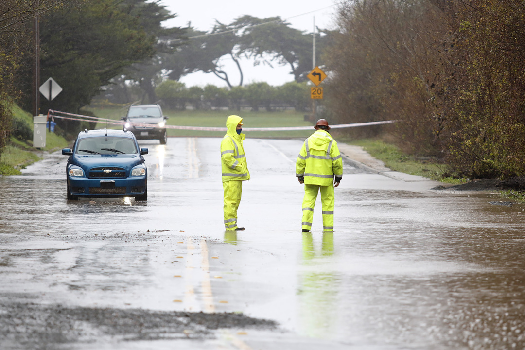 Cambria storm weather Floods, road closures & fallen trees San Luis Obispo Tribune