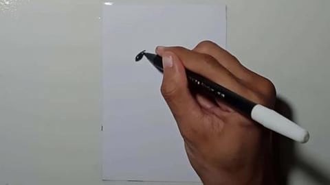 Drawing Tatto Tribal V14 Shorts