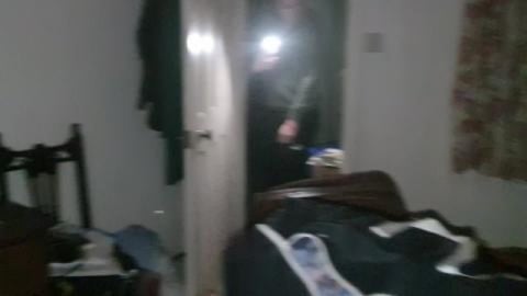 ALL THIS LEFT BEHIND IN ABANDONED HOUSE...