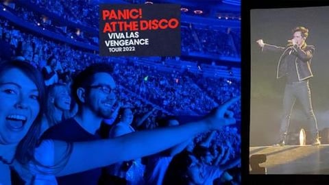 Panic at the Disco Concert | Day 1 in Las Vegas Nevada
