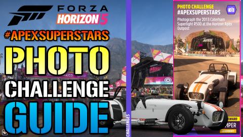 Forza Horizon 5: Photo Challenge "APEXSUPERSTARS" & Horiz...