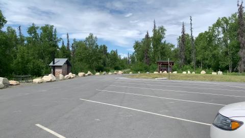 QUICKEST VIEW OF DENALI! Moose Flats Loop Trail in Denali...