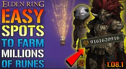 Elden Ring: 3 EASY RUNE FARMS! You Can Do After Update 1....
