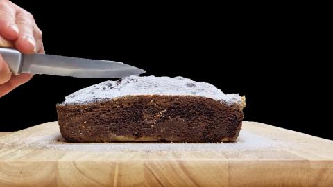 Low Sugar! Chocolate cake in 5 minutes preparation!!