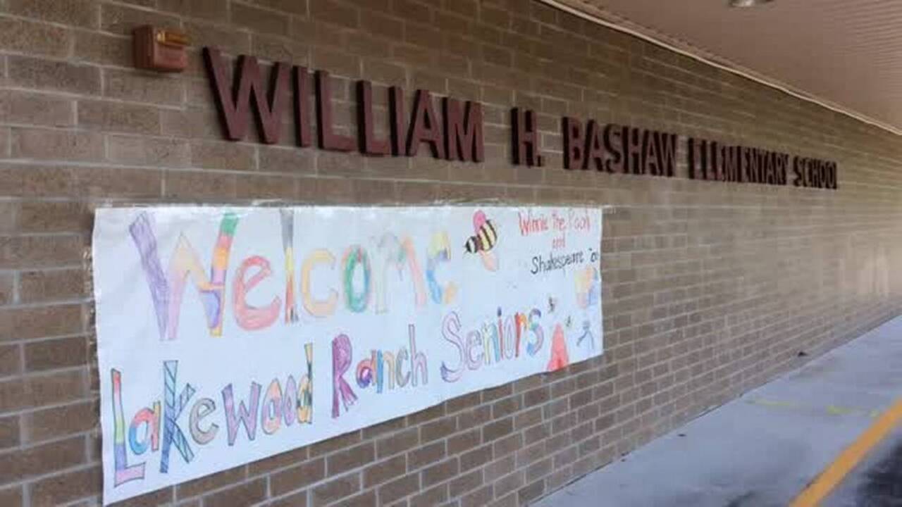 Lakewood Ranch High seniors share original children's stories at Bashaw