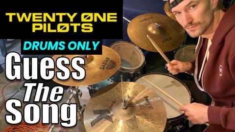 Can You Guess The TWENTY ONE PILOTS Song With ONLY DRUMS?...