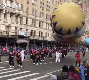 Runaway Nutcracker at the Thanksgiving Day Parade in New ...