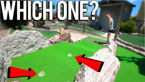 Triple Mini Golf Hole In One at Fun Spot! - Part 2