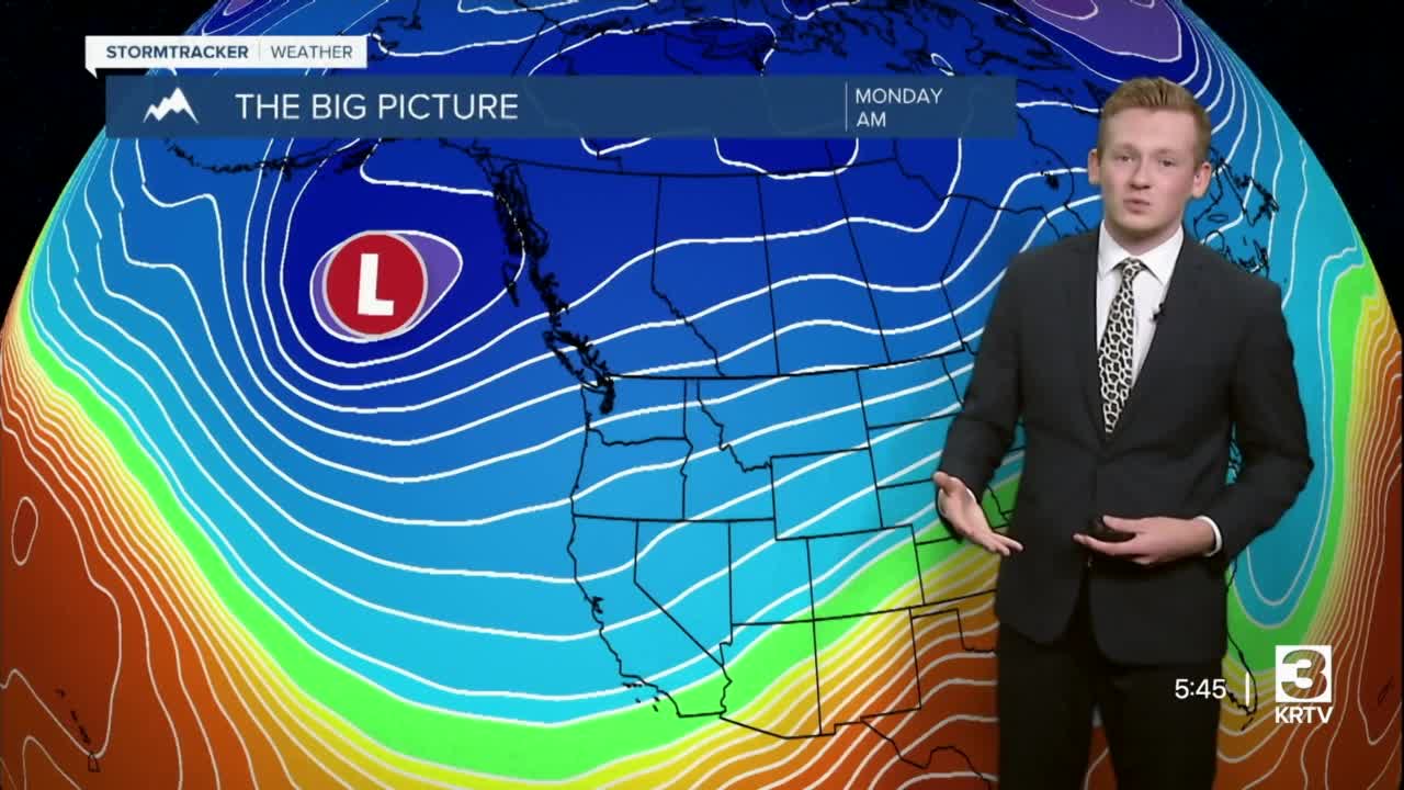 Increased clouds and shower chances, staying right around average