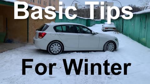 Basic Tips for the winter months, featuring my BMW F20 1 ...