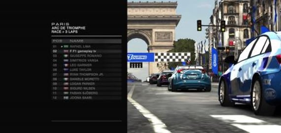 cat c touring car-Paris ABC de triomphe  