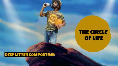 Composting On Blackhaven's  Mini Farm