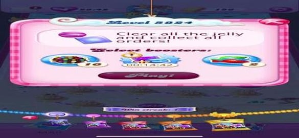 Candy crush: 17/11 level 5824 gameplay 
