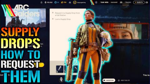 ARC Raiders: "Supply Drop" How To Find & Request A Supply...
