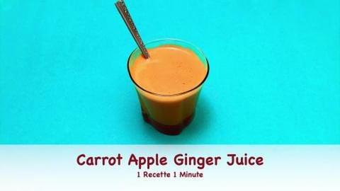 Apple Carrot Ginger Juice (shorts)