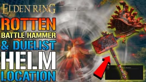 Elden Ring: AMAZING Rotten Battle Hammer & Helm! How To G...