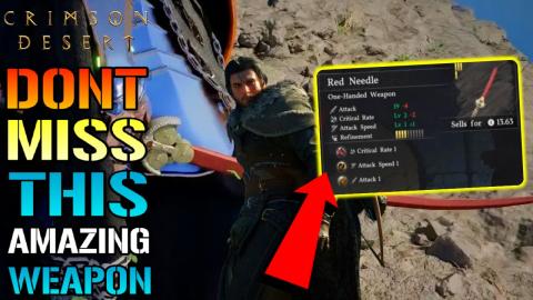 Crimson Desert: "Red Needle" Unique Weapon Guide! How To ...