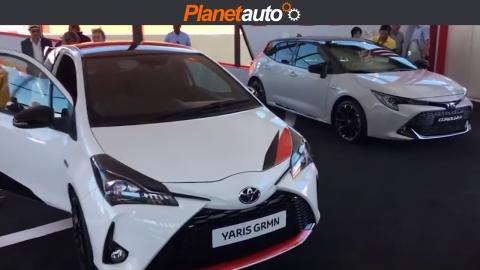 Toyota Corolla GR Sport Hybrid and Yaris GRMN Supercharge...