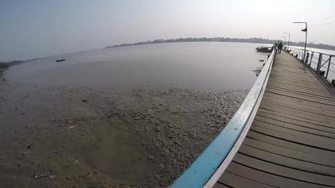 Going To Cross Ganga By Ferry | Hooghly River |  Barrackp...