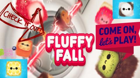 Fluffy Fall: Fly Fast to Dodge the Danger!