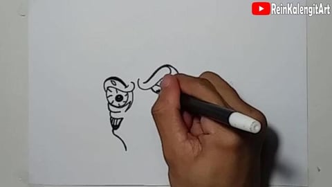 Drawing Graffiti Character Zombie