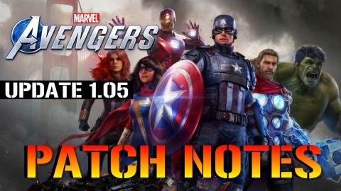 Marvel's Avengers: UPDATE 1.05 PATCH NOTES! Game Breaking...