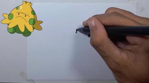 Drawing Pokemon SHROOMISH shorts