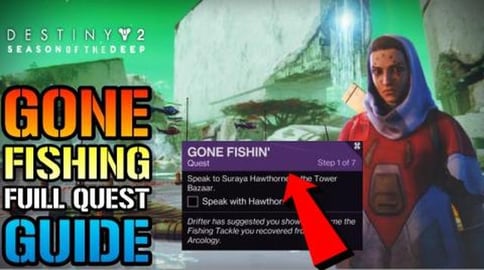 Destiny 2: Gone Fishing FULL QUEST GUIDE! (Season Of The ...
