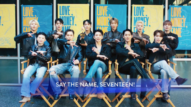 SEVENTEEN Accepts Billboard Music Award for Top K-Pop Touring Artist