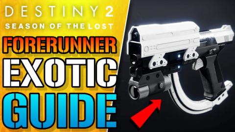 Destiny 2: FORERUNNER Exotic Sidearm! FULL Quest Guide! H...